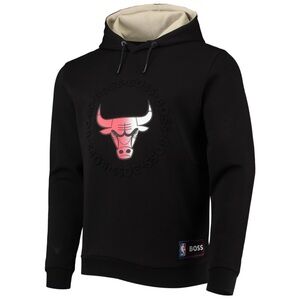 Boss x NBA Chicago Bulls Bounce Logo Pullover Hoodie Special Edition Collection
